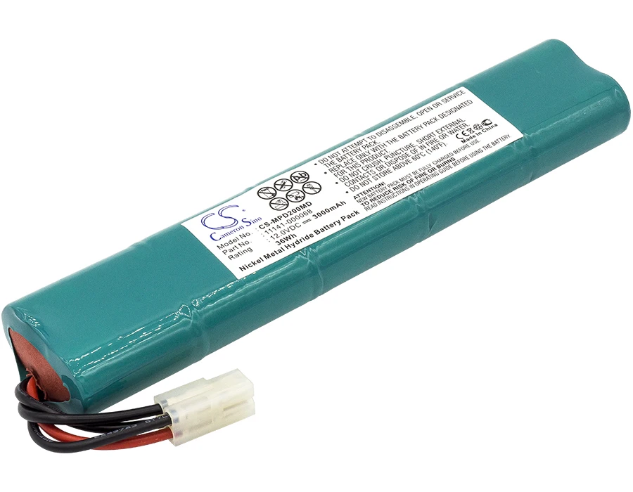 Replacement Battery for Medtronic  Lifepak 20, Lifepak 20 Defibrillator, LP20, Physio-Control Lifepak 20 10HR-SCU, 11141-000068