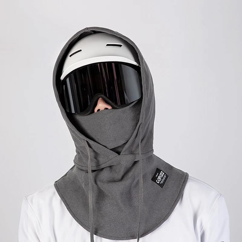 COPOZZ Winter Thermische Fleece Skimasker Volledige Gezicht Hoofdbedekking Snowboard Sjaals Met Capuchon Buitensporten Fietsen Hoofddeksels Bivakmuts