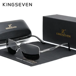 KINGSEVEN 2024 Brand Classic Square Polarized Sunglasses Men's Driving Male Sun Glasses Eyewear UV Blocking Oculos N7906