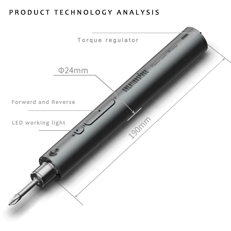 2000Mah Điện Không Dây Tua Vít Mô Men Xoắn Có Thể Điều Chỉnh 32 Bit Mạnh Mẽ Bộ Công Cụ Đèn LED Dành Cho Máy Ảnh Và Các Thiết Bị Nhỏ Sửa Chữa