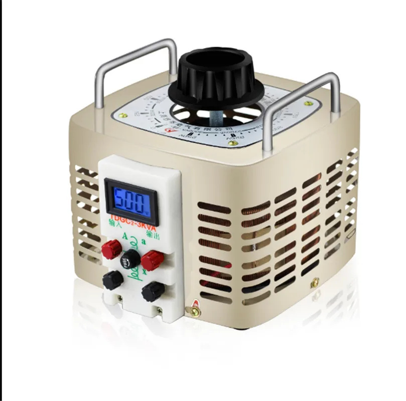 

3000W Digital Display Voltage Regulator 220v Auto-coupled Contact AC With Output 0-250v Adjustable Voltage Power Supply TDGC2