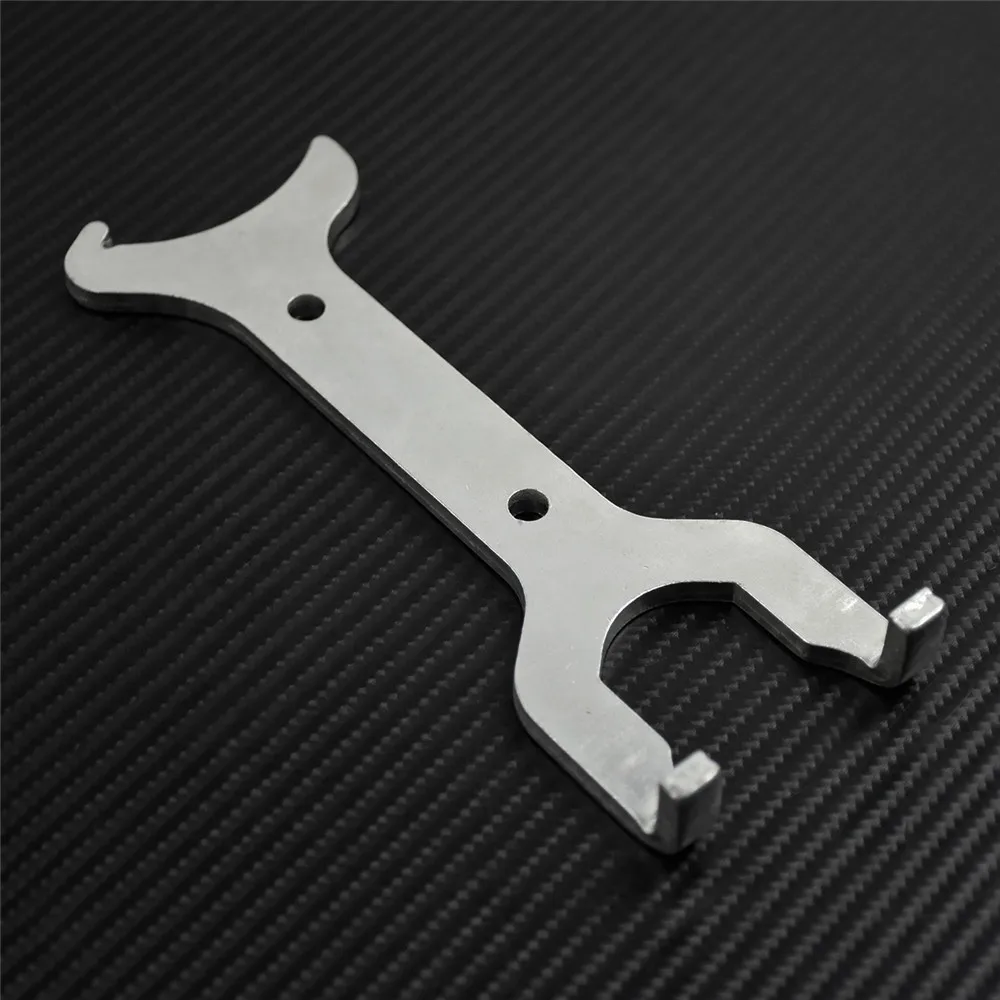 Motorcycle Chrome Adjustment Spanner Rear Shock Absorbers Wrench Tool Fit For Harley Softail Touring Sportster Dyna Fat Boy FLHX