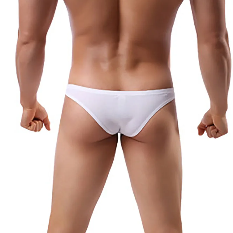 4PCS/Lots Sexy Mens Briefs Jockstrap Ice Silk Slip Homme Underwear Herren Unterwasche Mini Panties Cueca Gay Thongs Plus Size