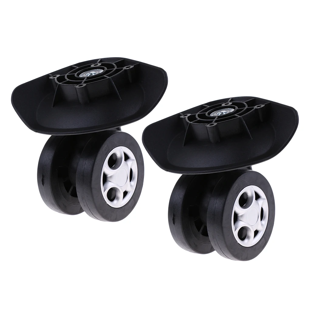 2x Suitcase Luggage Accessories Wheels Trolley Caster Wheel Universal Swivel Travel Luggage Accessories