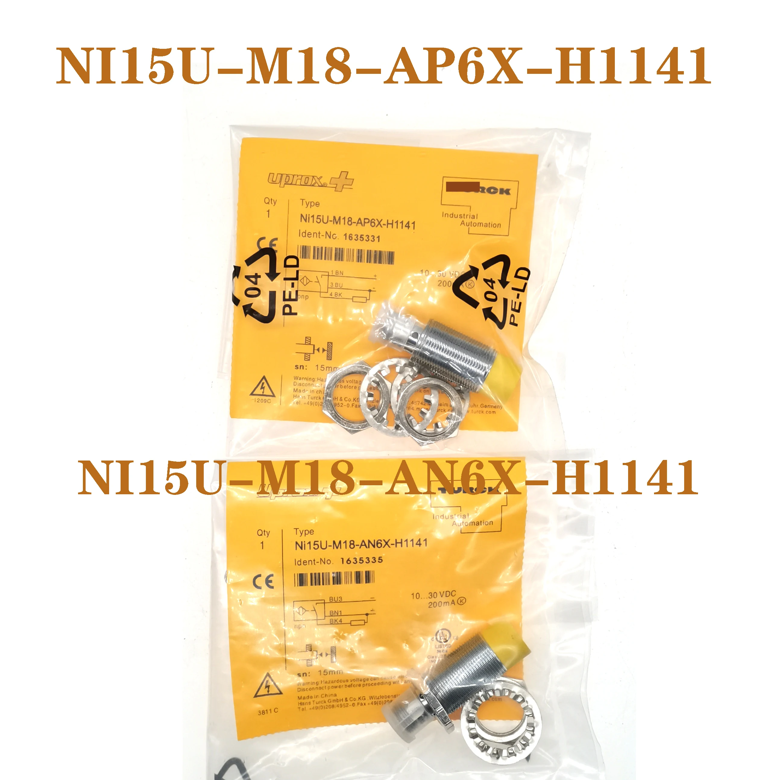 

New High-Quality Sensor NI15U-M18-AP6X-H1141 / NI15U-M18-AN6X-H1141