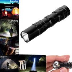 Portable Mini LED Flashlights Waterproof Aluminium Small Electric Torch High Power Night Light Outdoor Lighting