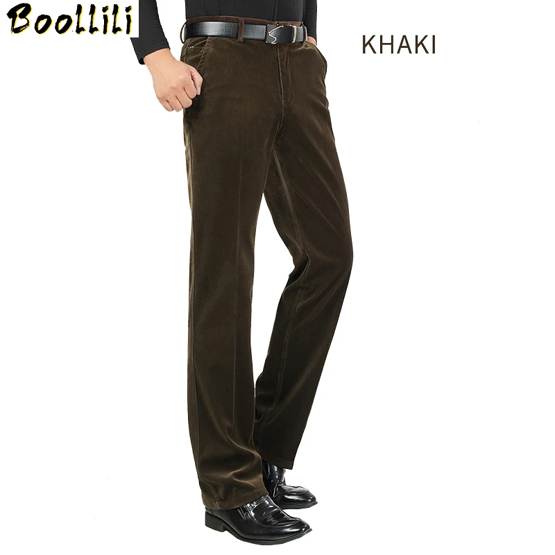 

Male 2023 New Business Long Pants Spring Summer Classic Casual Trousers Homme Vintage Straight Male Pants Large Size 30-40