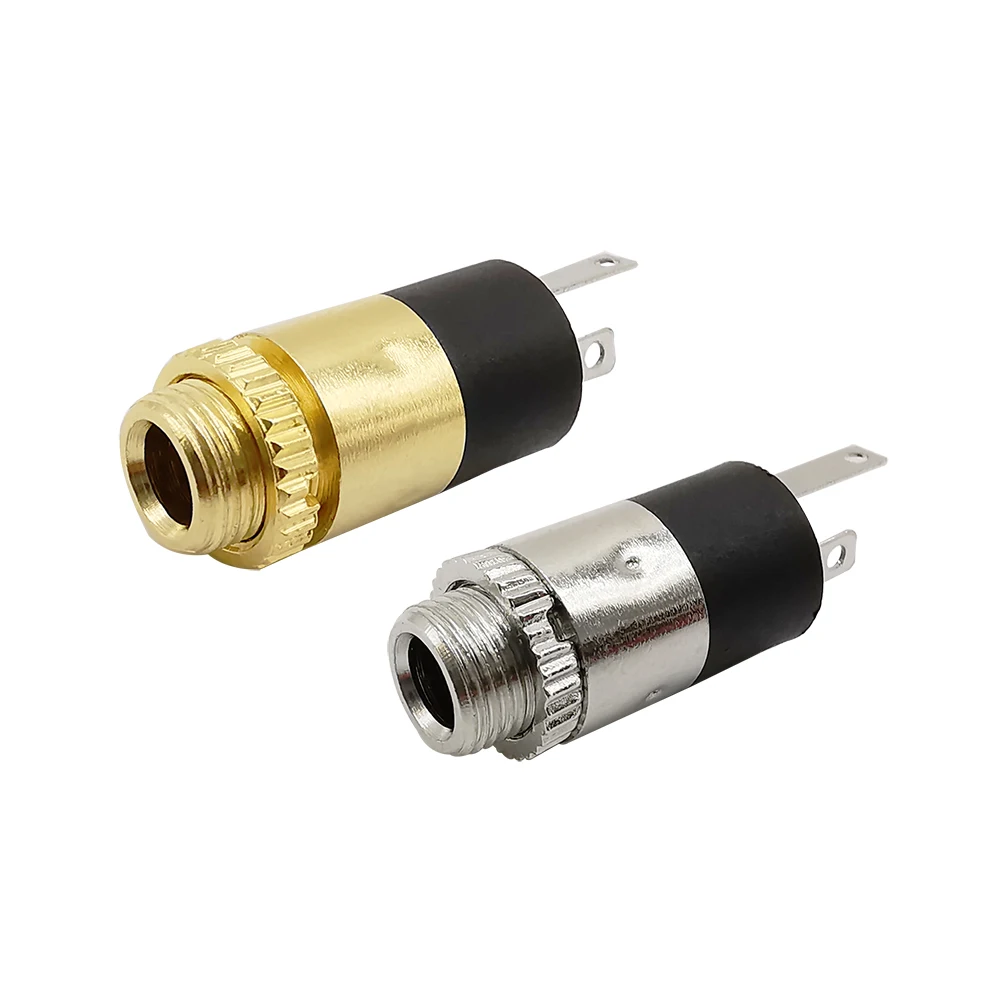 5Pcs 3.5mm Jack PJ-392 Stereo Female Sockect Jack Panel Mount Audio Connector with Screw PJ392 3Pin DIP Headphone Socket Adapte