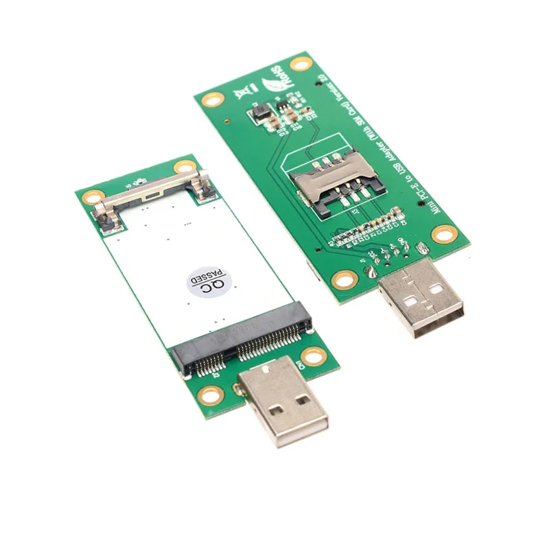 Mini PCI-E Wireless WWAN To USB Adapter Card With SIM Card Slot For HUAWEI EM730 Drop Shipping