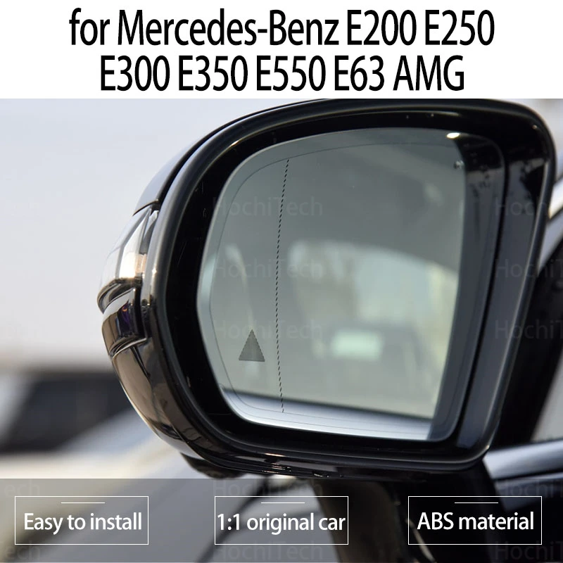 1pcs Side View Rearview Mirror Glass for Mercedes-Benz E200 E250 E300 E350 E550 E63 AMG Heated Left & Right