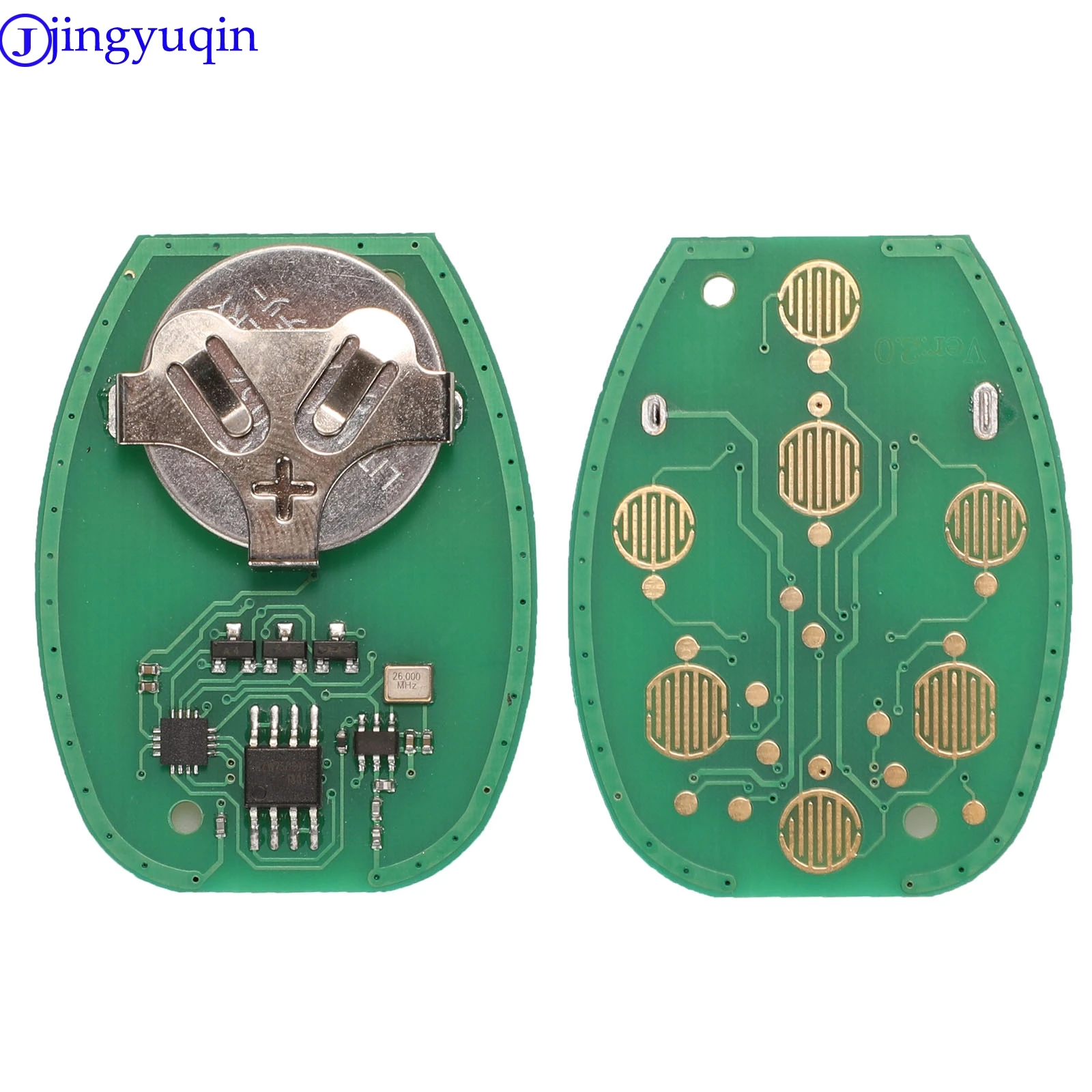 jingyuqin Remote key For GMC Acadia Savana Sierra Yukon XL 1500 2007 2008 2009 2010 2011 2012 2013 2014 OUC60270 159134155