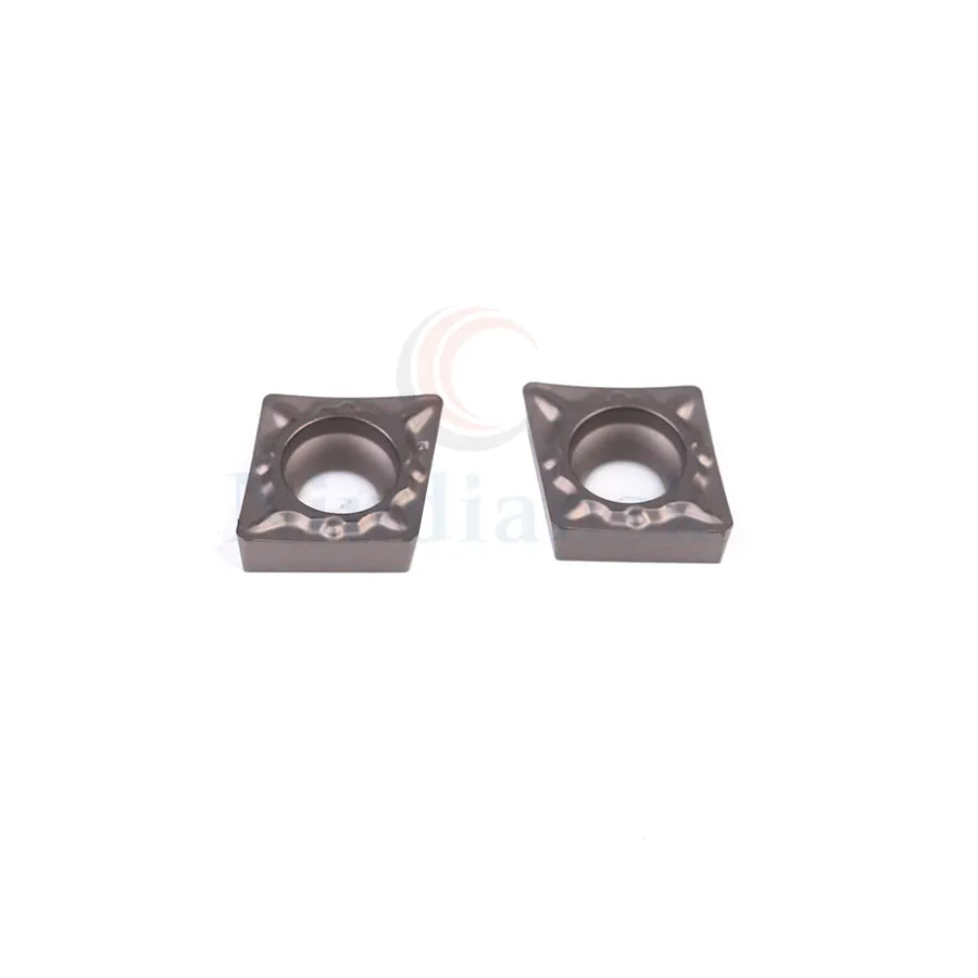 10pcs CCMT060204-FG LF90 High-quality cermet cutting blades CNC lathe processing tool Hard alloy wear-resistant insert For steel