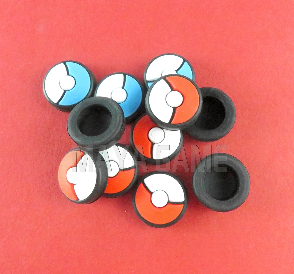 30 Uds. Para Nintendo Switch Lite empuñaduras de pulgar analógicas cubierta de tapa de Joystick de silicona para controlador Switch NS Joy Con JoyCon