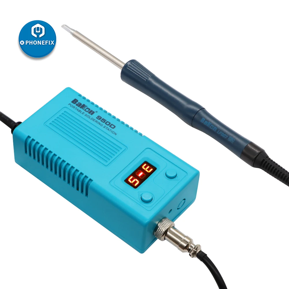 BAKON 950D 50W Electric Soldering iron Digital BGA Soldering Station with T13 Iron Tip for Phone Motherboard Welding Repair Tool