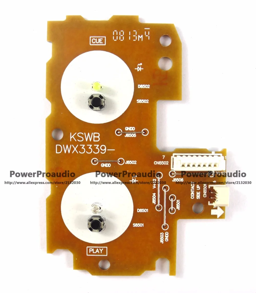 CDJ 2000 Nexus - Play Cue Circuit Board PCB - DWX 3339 DWX3339  YELLOW MADE IN JAPAN