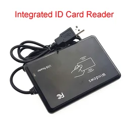 ID Card Reader Line Machine Integrated ID Card Reader M1 Card Reader Card Swiper 10-Bit Driver-Free USB RFID Reader