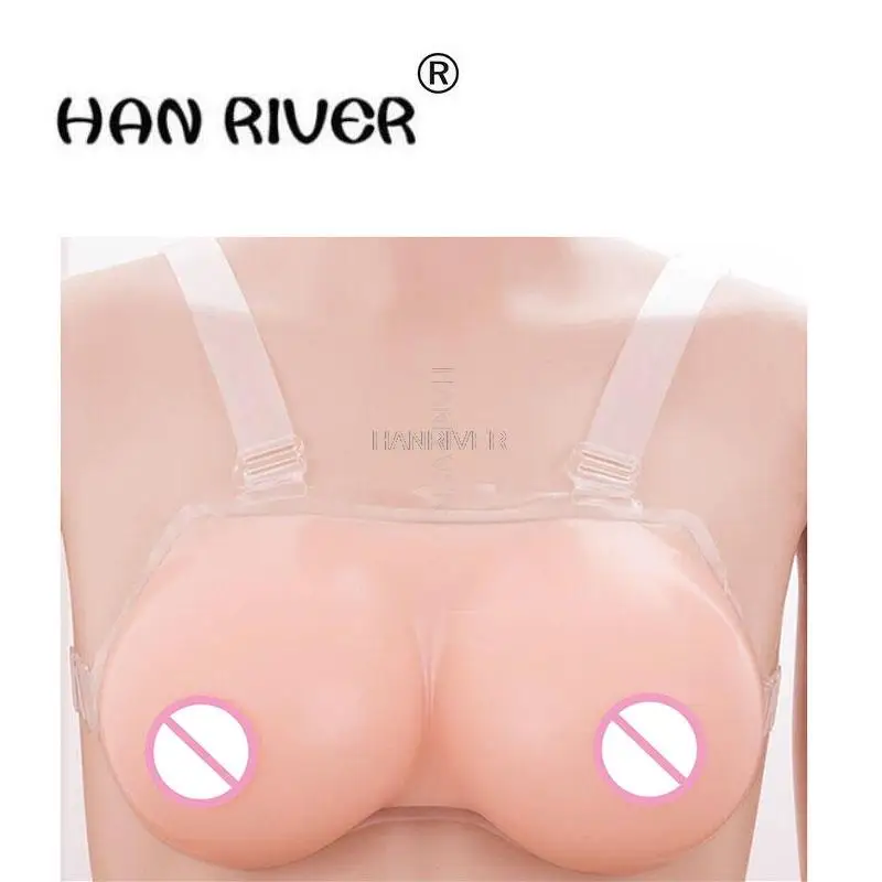 

A pair concave E cup is a male and female CD fake breast with a fake breast and a fake breast implants