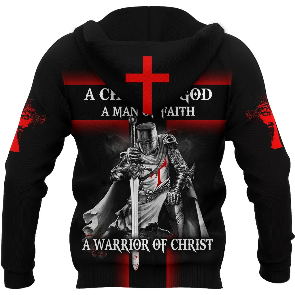 Knight Templar God Jesus 3D All Over Printed Hoodie For Men And Women Sweatshirt Streetwear Pullover Casual Jacket Tracksuit-145