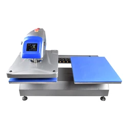 B1-2N automatic 16x24 double station heat press machine for clothes logo printing machine t shirt Printing Machine