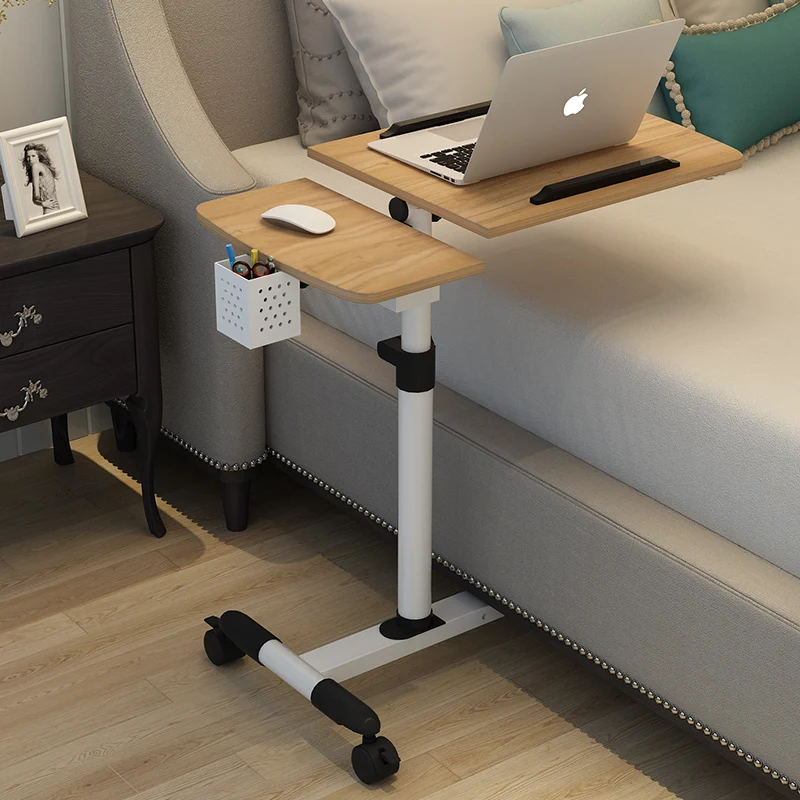 Adjustable Angle And Height Rolling Laptop Notebook Laptop Desk Stand Over Bed Sofa Table E1 Level Environmental Protection