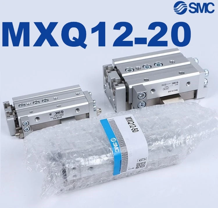 

MXQ MXQ12 MXQ12L SMC MXQ12-20AS MXQ12-20AT MXQ12-20A MXQ12-20B направляющая цилиндр пневматический MXQ12-20BS MXQ12-20BT MXQ12-20C