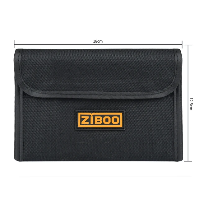 Imagem -05 - Ziboo-impermeável Lona Multímetro Bolsa Clamp Meter Case Soft Case Zipper Carry Original Fc25 Ut-b01 C25 C33 C35