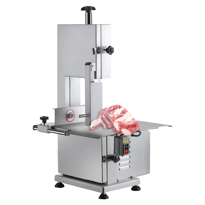 Small Electric Bone Cutting Machine Frozen Meat Cutter Commercial Food Cutting Machine Bone Sawing Machine