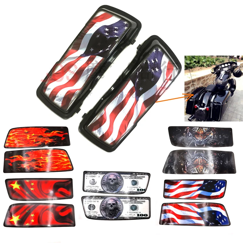 

Мотоциклетная сумка, чехол, наклейка для Harley Touring Road King Electra Glide Street Glide Road Glide 1996-2020
