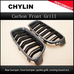 carbon fiber front ABS kidney bumper grille for BMW 3 series F30 F31 320d 318i 330d 330i 340i 335i 328d 2012 - 2017