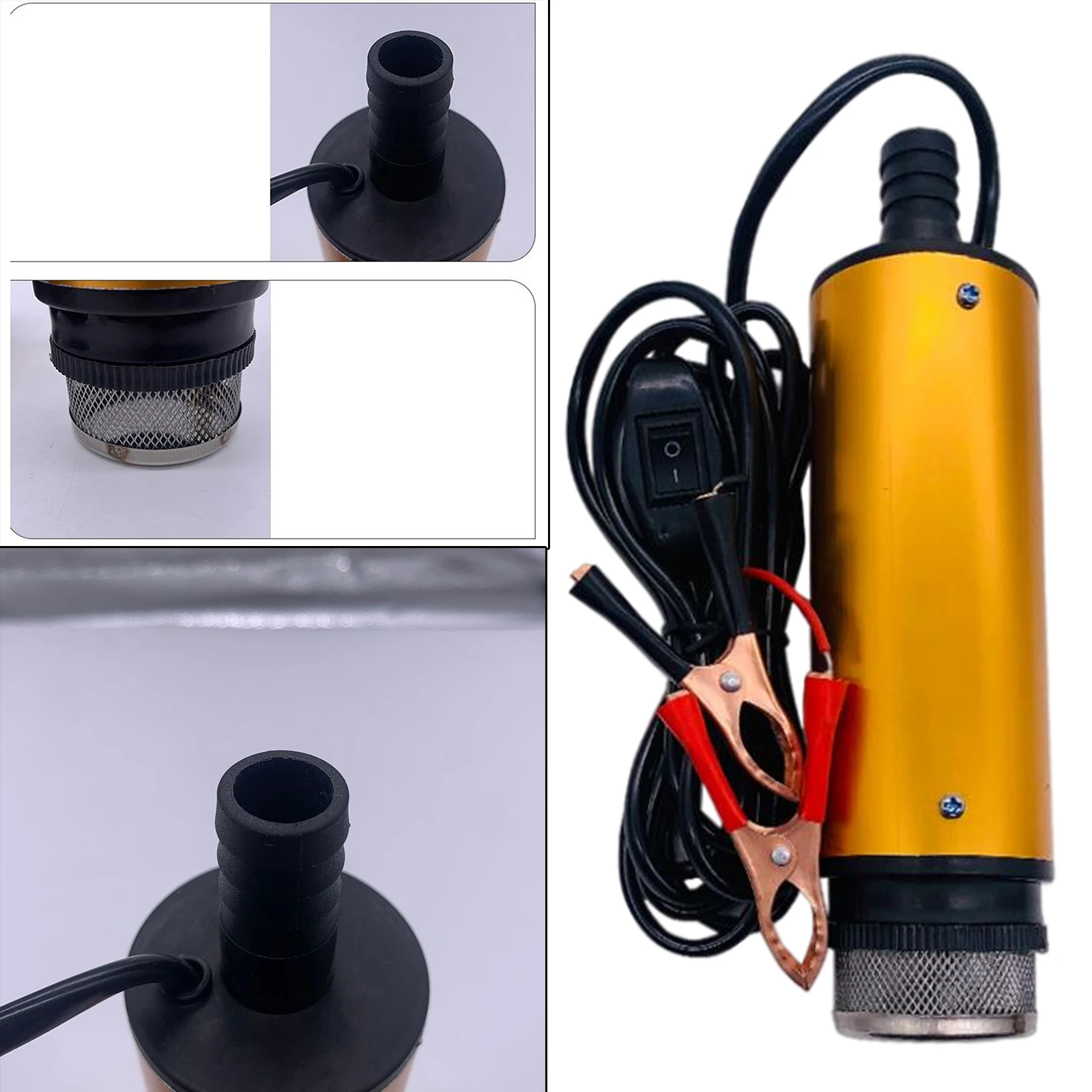 Electric Submersible Oil Water Pump Mini Multifunctional Electric Water Pump