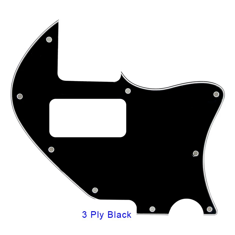 Pleroo Guitar Parts - For US Tele TV Jones Merle Haggard Thinline Guitar Pickguard Scratch Plate Replacement Multiple Colours