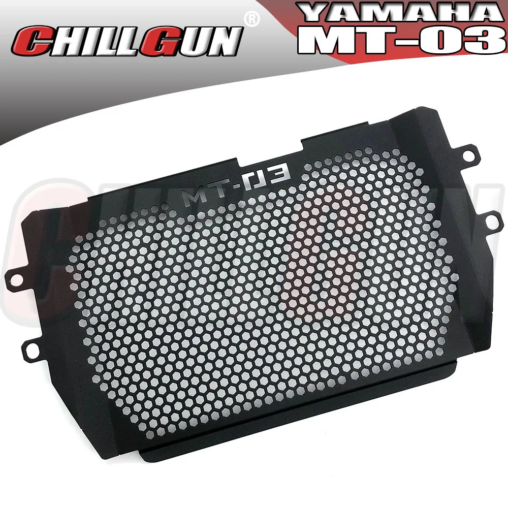 Motorcycle Aluminum Radiator Grille Guard Protection Cover Radiator Cover For MT-03 MT03 MT25 MT-25 2015-2024 MT 03 MT 25 15-'24