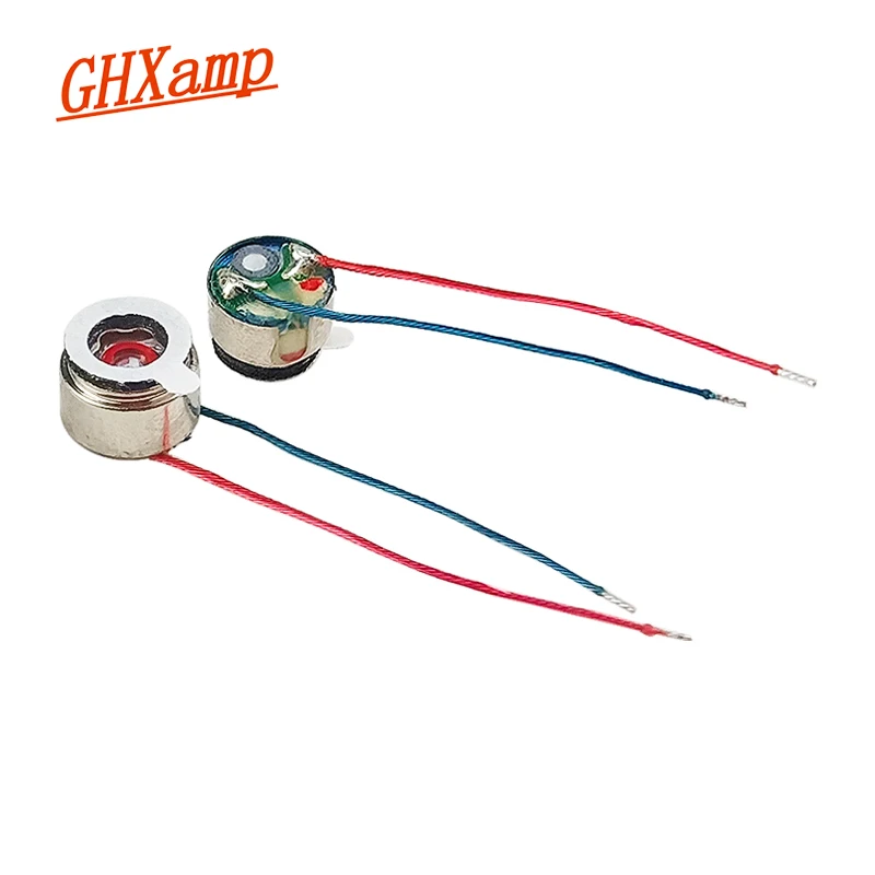 GHXAMP 6mm TWS Subwoofer cuffie altoparlante 16Ohm Stereo Bass In-ear Moving Coil Headset 92dB 2 pz