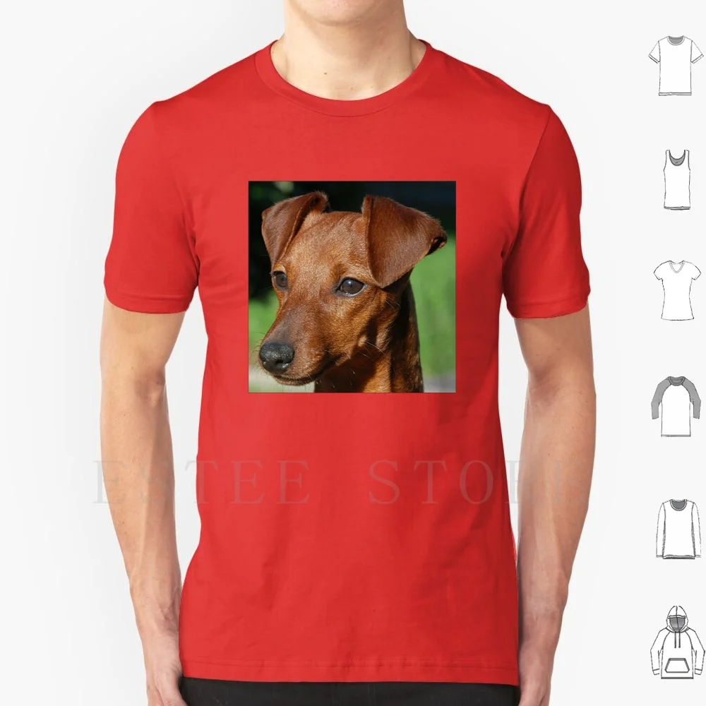 Miniature Pinscher T Shirt Cotton Men DIY Print Miniature Pinscher Min Dog Pet Akc Zwergpinscher King Toys Germany Cartoon Love