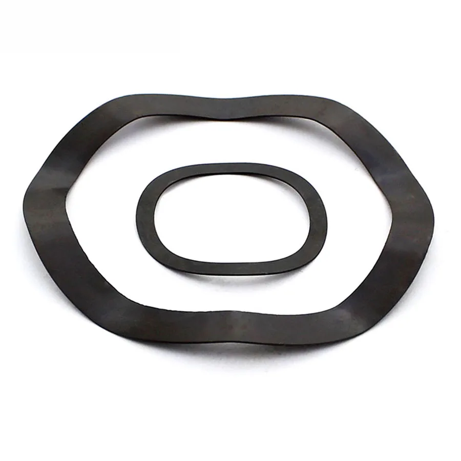 Arandela de resorte de tres ondas, arandela de onda tipo cresta, M3, M4, M5, M6, M8, M10, M12, M14, M16, M19, M21, M24, M27-M118, 5/10/50 Uds.
