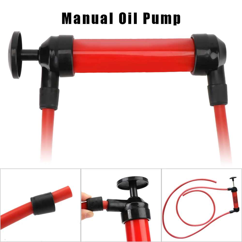 Car-styling Siphon Sucker Transfer For Pumping Fuel Gas Liquid Water Vacuum Hand Pumps Manual Oil Pump