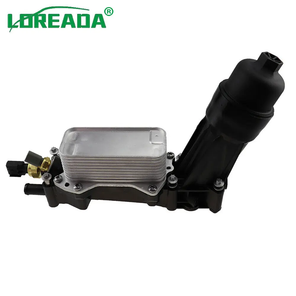 68105583AF Oil Cooler Filter Adapter Housing With Gasket Set For Jeep Chrysler Dodge