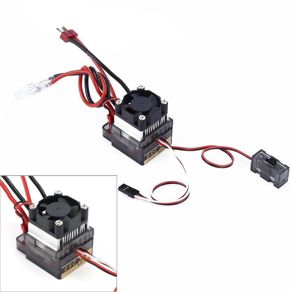 Wholesale 1 set 320A High Voltage ESC Brushed Speed Controller for RC Car Truck Boat Dropship