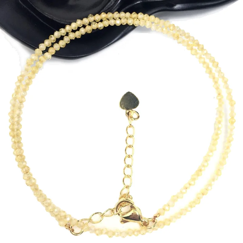 Schneidbare Glitzerperlen Edelsteine für Herren- und Damen-Halsketten, Armbänder, Kristallquarz, Achat, Choker-Schmuck, Partygeschenk, Mode, 2-3mm – Detail 17