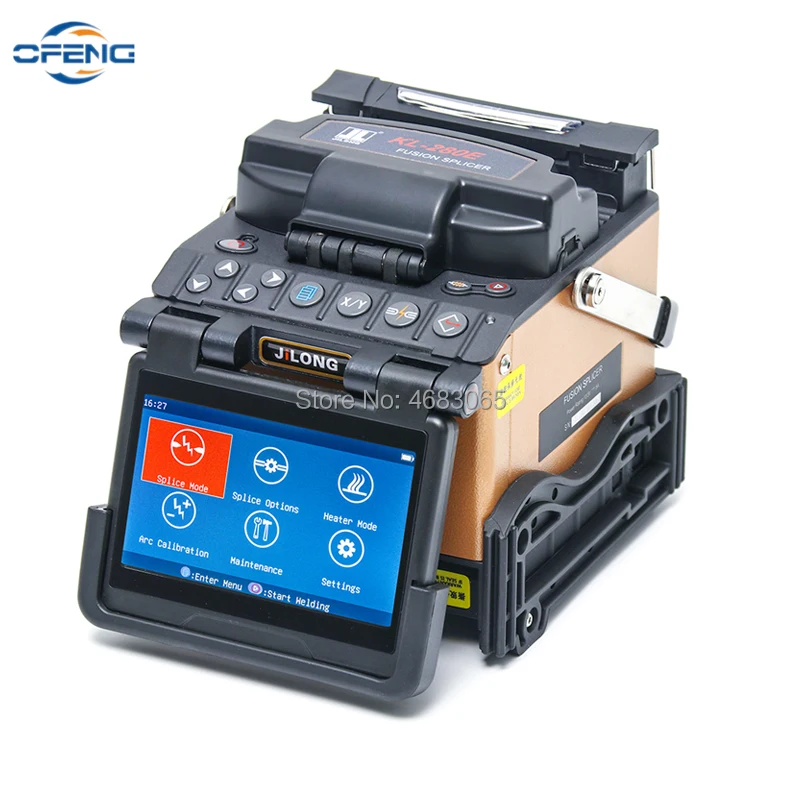 jilong kl-280E fusion splicer fiber fusion splicer machine Core automatic alignement fiber Fusion Splicing machine customized