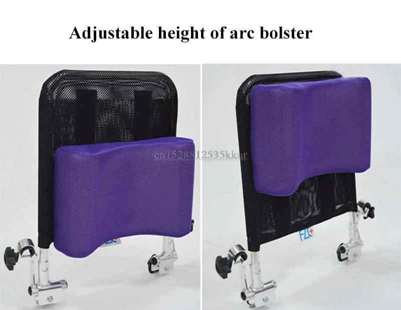 Universal adjustable wheelchair headrest heightening wheelchair accessories Wheelchair Neck Support Headrest Head Neck Rest Pad