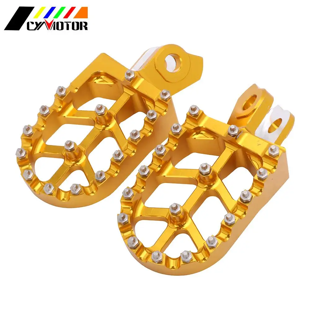 Motorcycle Foot Pegs Rest Pedal Footpegs Brake Pedal Shifter Oil Cover Brake Clutch Lever Kit For SUZUKI RMZ450 RMZ 450 2017