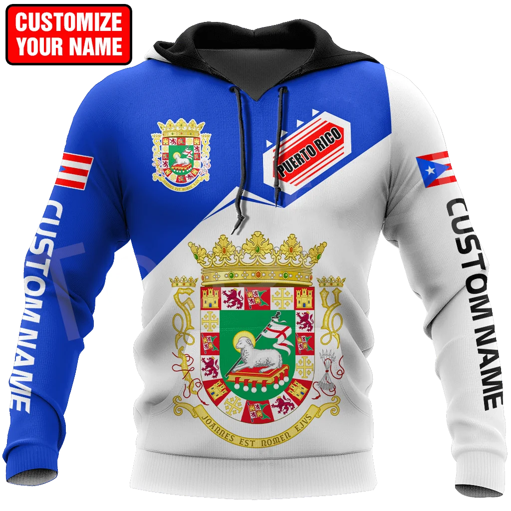 

Tessffel Newest Country Flag Puerto Rico Caribbean Sea Camo Tattoo Harajuku Tracksuit 3DPrint Men/Women Funny Casual Hoodies B22