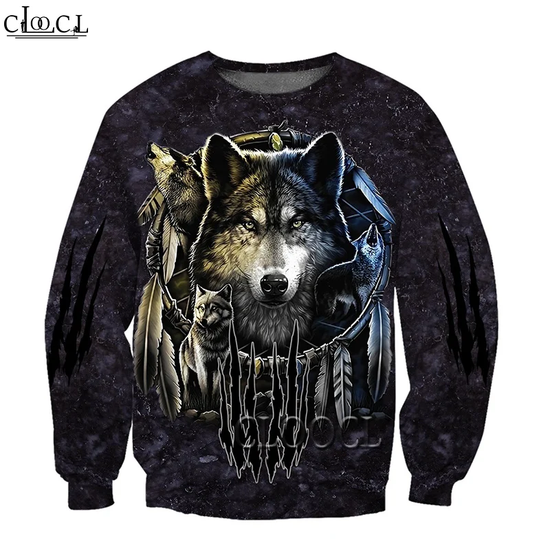 

HX Darkness Dreamcatcher Wolf 3D Print Men Women Hoodies Sweatshirt Unisex Streetwear Zipper Pullover Tracksuits Drop Shipping