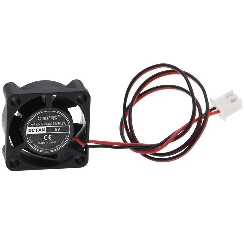 QISU / 25mm 25x25x10mm  5V 12V 24V 2510 Sleeve Ball Bearing Heatsink Mini Brushless DC Cooling Cooler Fan