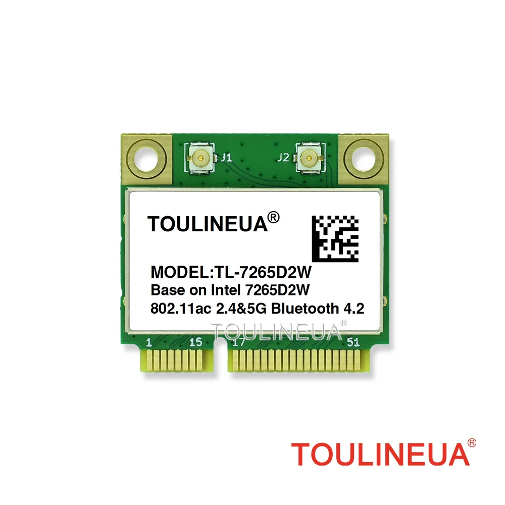 TL-8260HMW Intel 8260HMW 8260 Intel8260 8260 AC 8265AC AX200 AX200HMW Mini PCIe WiFi Network Card PK 7260HMW 7260AC