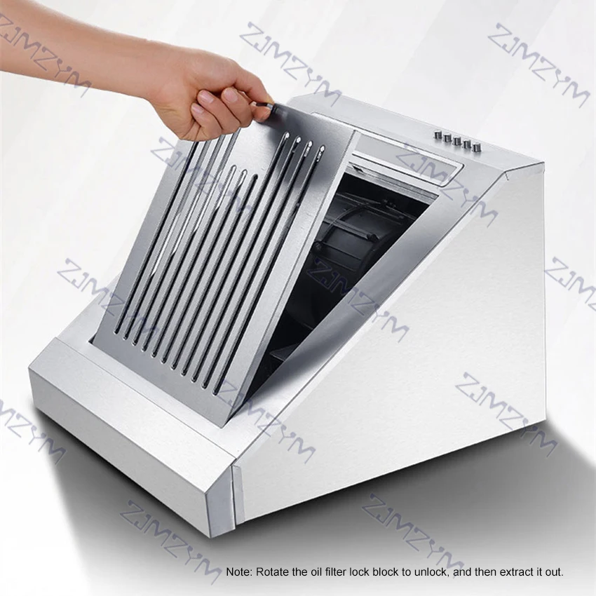 الجانب المصغر شفط مجموعة هود الفولاذ المقاوم للصدأ لوحة معلقة المنزلية التهوية 400 مللي متر المطبخ العادم طباخ اغطية 220 فولت