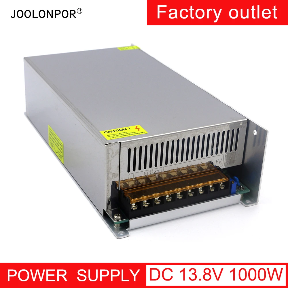 

Ac to Dc 13.8V Switching Power Supply 1000W Constant Voltage Power Supply Dc 13.8V Transformer Driver