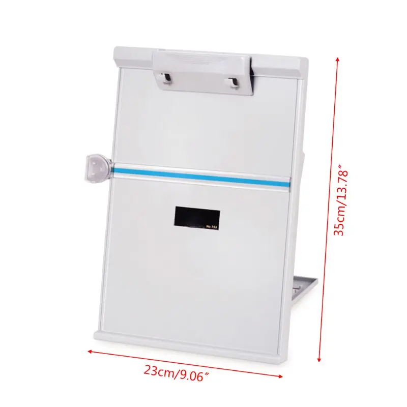 حامل مستندات بلاستيكي قابل للتعديل ، حامل كتب ، إطار قراءة وكتابة ، qyh