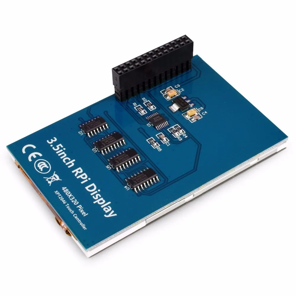 TFT LCD Display Touch Screen Monitor, Raspberry Pi 3, 2, Modelo B, Raspberry Pi 1, Modelo B, 480x320, Pixéis RGB, 3.5"